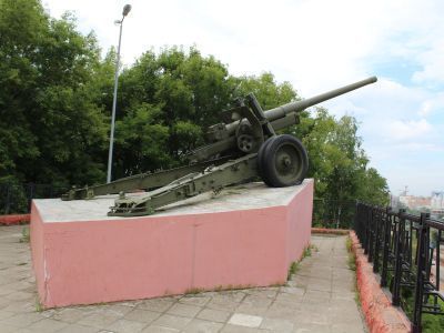 122-мм пушка А-19, установленная в честь трудового подвига Мотовилихи в годы Великой Отечественной войны