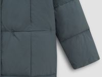 Пальто утепленное с капюшоном