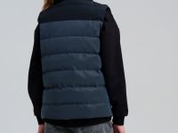 Жилет текстильный с полиуретановым покрытием для девочек