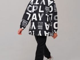 Куртка текстильная с полиуретановым покрытием для девочек (ветровка)