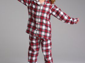 Пижама текстильная для девочек