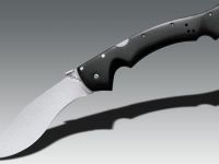 Нож складной Cold Steel Rajah II, сталь Aus-10A, рукоять Griv-Ex, черный