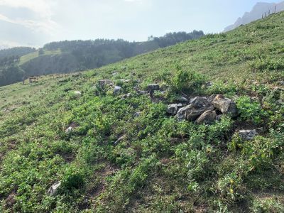 Заградительная стена № 2 архитектурного комплекса "Мусийкъонгийкоте"