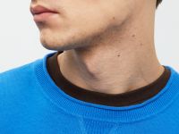 Базовый джемпер из хлопка прямого кроя