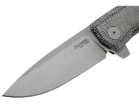 Складной нож LionSteel MT01 CVB, сталь M390, рукоять Black canvas micarta