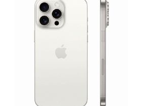 Смартфон Apple iPhone 15 Pro Max 256Gb (White Titanium) (eSIM)
