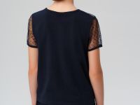 Фуфайка трикотажная для девочек (футболка)