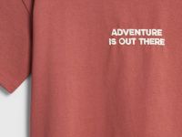 Футболка с принтом для мальчиков, Оранжевый