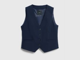 Классический жилет, Синий