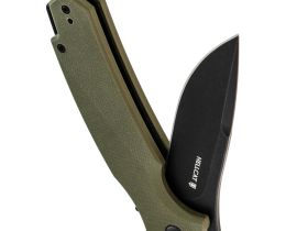 Складной нож Mr.Blade Hellcat Mini blackwash, сталь VG-10, рукоять Olive G10
