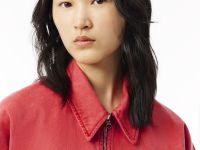 Женская джинсовая куртка Lacoste свободного кроя