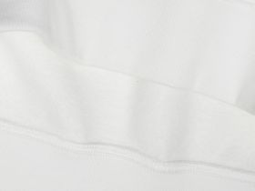 Толстовка с воротником-стойкой на молнии, Белый