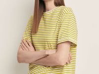 Футболка в полоску свободного силуэта