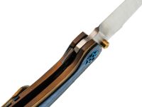 Складной нож Assassin knives Mini Rex, сталь M398, рукоять титан/микарта