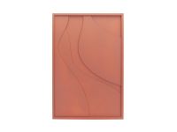Картина Рельеф Терракотовый 60x90