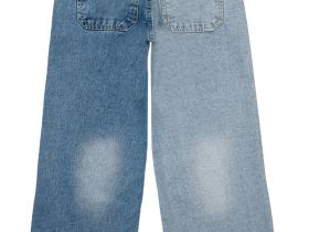 Джинсы-трубы  для девочки