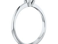 Кольцо из белого золота с бриллиантом э0901кц11101900