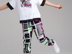 Брюки трикотажные для девочек