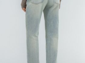 Джинсы Boyfriend с низкой посадкой, Голубой