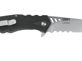 Складной нож CRKT Ruger® Follow-Through™, сталь 8Cr13MoV, рукоять термопластик GRN