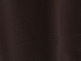 Базовый джемпер поло с коротким рукавом, Коричневый