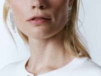 Струящиеся серьги, Серебряный