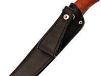 Нож Клык, сталь Elmax, рукоять карельская береза