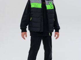 Жилет текстильный с полиуретановым покрытием для мальчиков