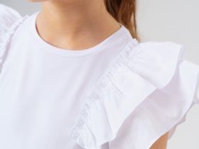 Джемпер трикотажный для девочек (футболка)