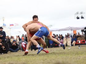 Борис Сдвижков из Амгинского улуса впервые стал победителем Игр Дыгына