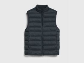 Ультралёгкий жилет с воротником-стойкой, Серый