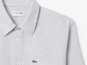 Мужская хлопковая рубашка Lacoste