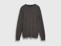 Базовый вязаный джемпер, Коричневый