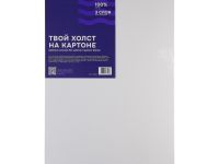 Холст на картоне Стихия 10х15 см 280 г, 100% хлопок, универсальный грунт