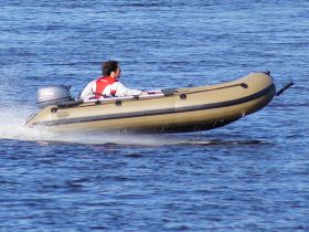 Лодка ПВХ BADGER DL 370 AL