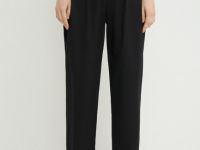 Зауженные книзу брюки, Черный