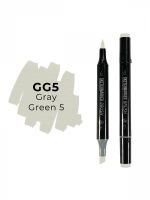 Маркер двухсторонний на спиртовой основе Sketchmarker Brush Цвет Серо зеленый 5