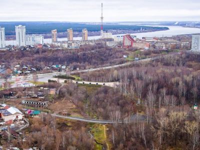Дамба через долину р. Егошиха