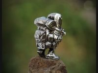 Бусина для темляка Сталкер, мельхиор