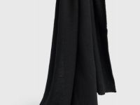 Вязаный шарф, Черный