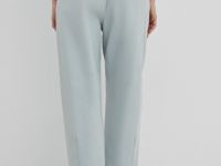 Хлопковые брюки Balloon с эластичным поясом, Серый