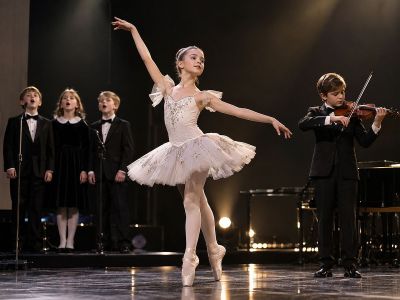 Вместе весело шагать. Хоровая и танцевальная программа
