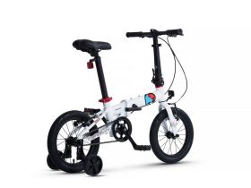 Детский велосипед Maxiscoo S007 Pro 14, год 2024, цвет Белый