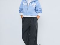 Толстовка на молнии для девочек, Голубой