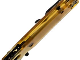 Складной нож Bestech Knives Cicada's Wing, сталь 10Cr15MoV, рукоять Ultem, золотистый/коричневый