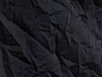 Атласная юбка из жатой ткани, Черный