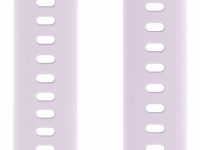 Умные часы HUAWEI Band 11 серебристые, с фиолетовым ремешком