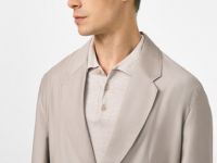 Пиджак из вискозы, Бежевый