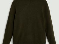 Джемпер полуприлегающего силуэта