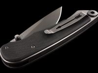 Нож складной Spartan Blades Akribis Meteorite Grey, сталь CPM-S35VN, рукоять титан/G-10